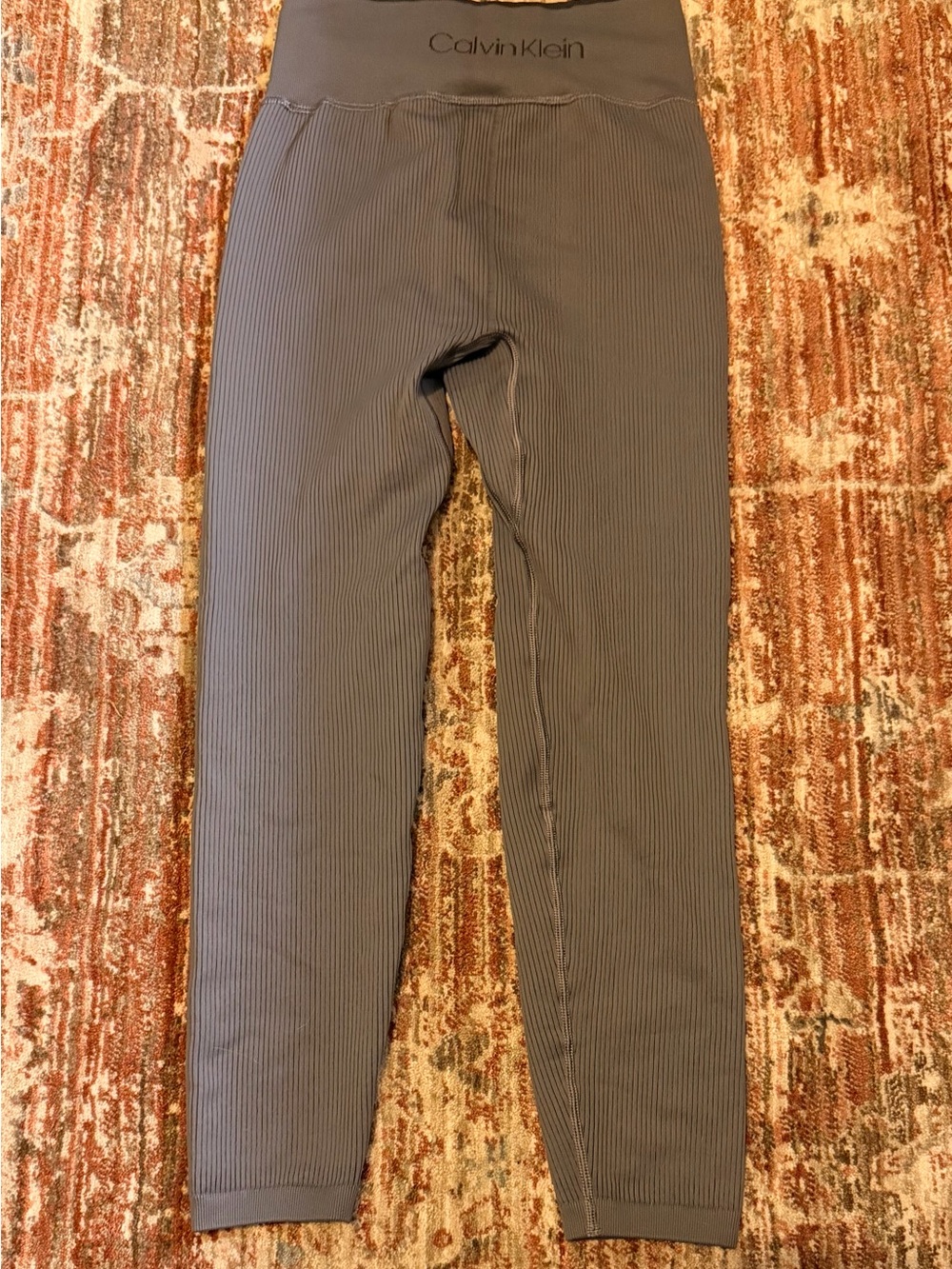 Calvin Klein Ribbed Gray leggings
